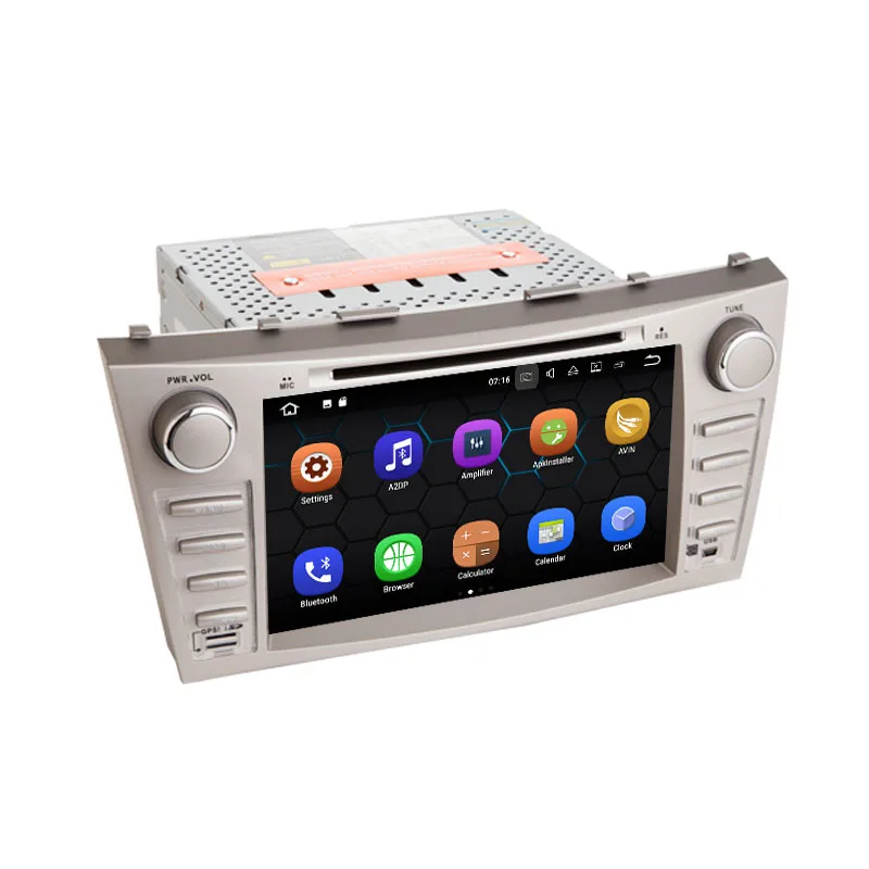 7 дюймов 2G RAM 32G ROM Android 9 0 автомобильный dvd-плеер с GPS Bluetooth Wifi DAB + BT OBD HD навигационная