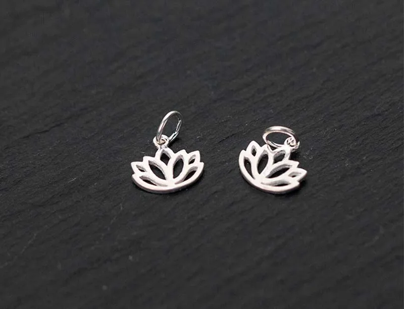 Элегантные ажурные Подвески Lotus Craft подвески из стерлингового серебра 925 пробы