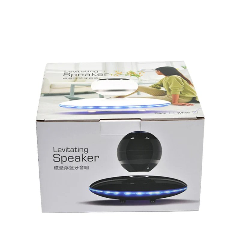 360 Вращающийся Bluetooth беспроводной динамик стерео сабвуфер звук умная Левитация