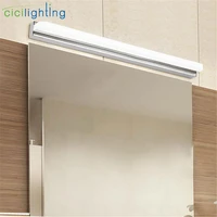 modern stainless steel led wall lamp bathroom waterproof mirror cabinet vanity front mirror light minimalist dresser lighting