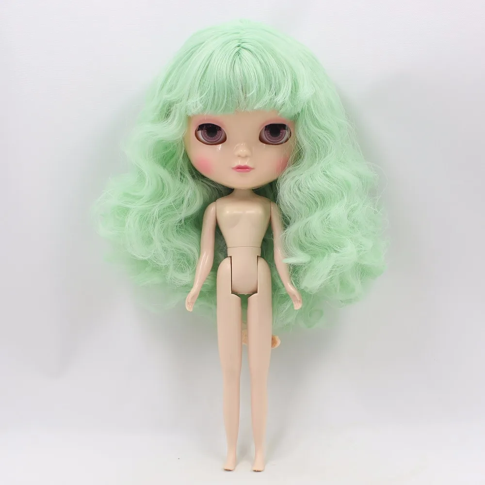 like the picture Ледяная Обнаженная кукла такая же, как Blyth, с макияжем, более низкая цена, подходит для того, чтобы сделать для нее самостоятельно - Цвет: like the picture