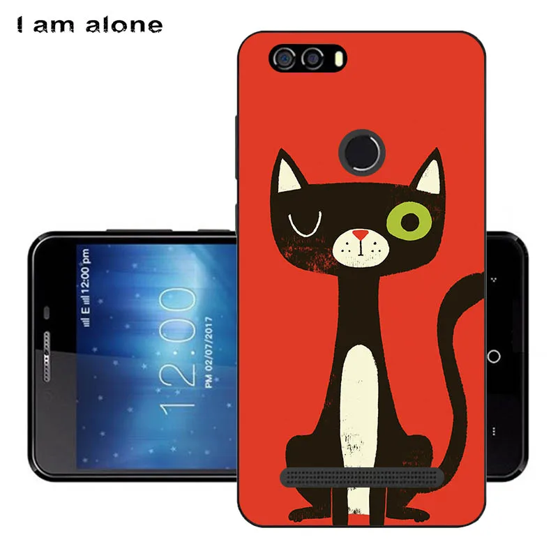 Solf TPU AA62 Чехол для телефона I am alone, для Leagoo power 2,, 5,0 дюйма, мягкий ТПУ, мобильный модный, с мультяшным принтом, для Leagoo power 2 - Цвет: Solf TPU AA62