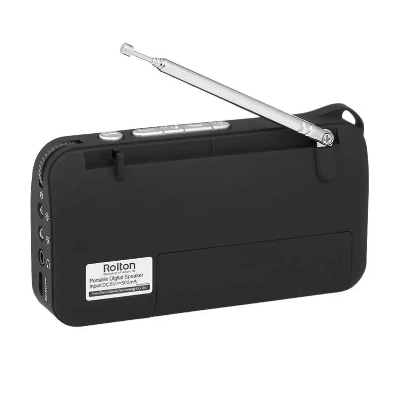 Портативный fm радиоприемник Rolton W405 проводной USB динамик для компьютера приемник