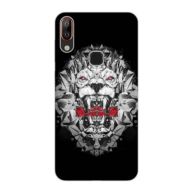 Модный чехол с мультяшным принтом для BQ Vsmart Joy 1 Plus PQ6002 /Active PQ4002 Мягкий Силиконовый