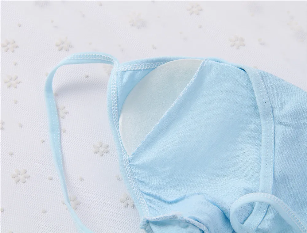 Новый Симпатичный бюстгальтер нижнее белье для маленьких девочек хлопковый