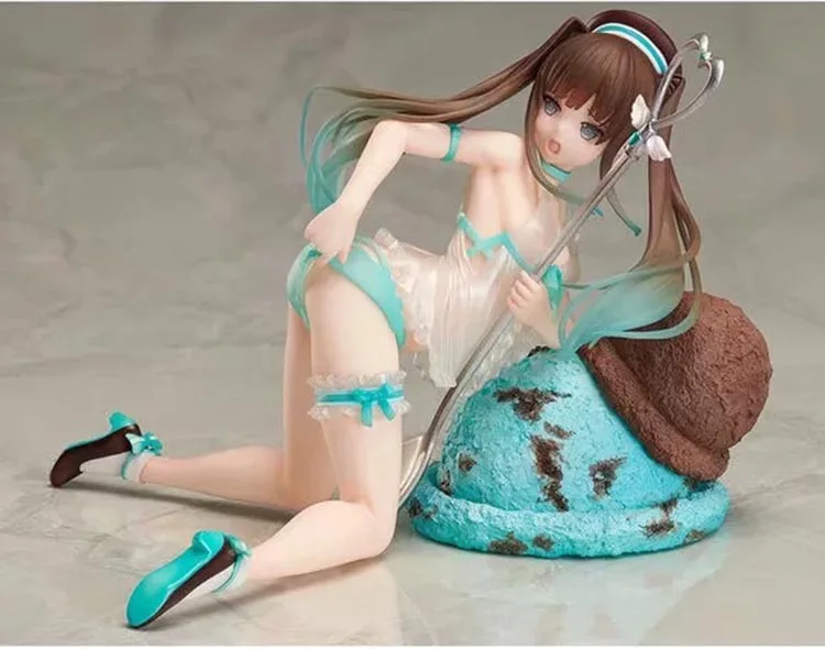 Новая Оригинальная дегустационная девочка Ichigo Milk Choco Mint фигурка Аниме