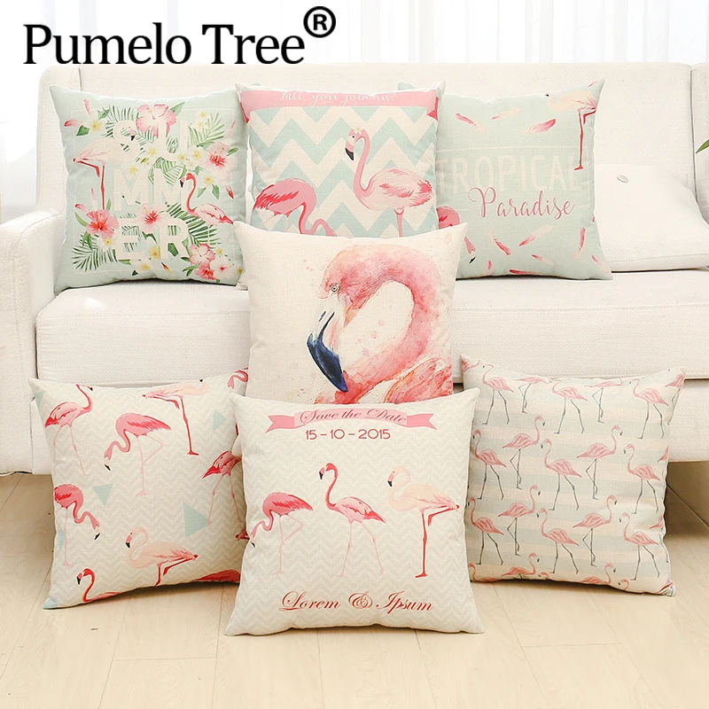 Товары для дома Фламинго птицы Милая комната цифровая печать вид животных