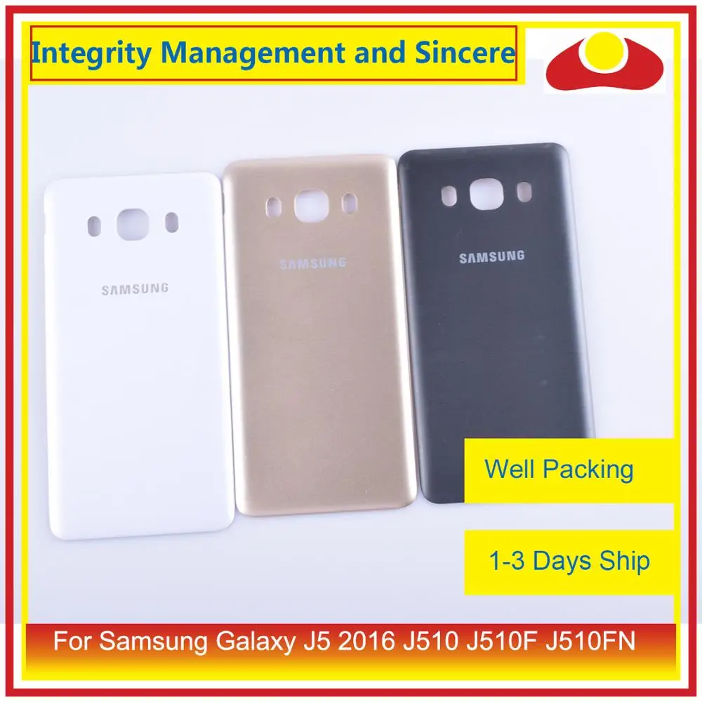 Оригинальный чехол для Samsung Galaxy J5 2016 J510 J510F J510FN J510H J510G корпус батарейного отсека