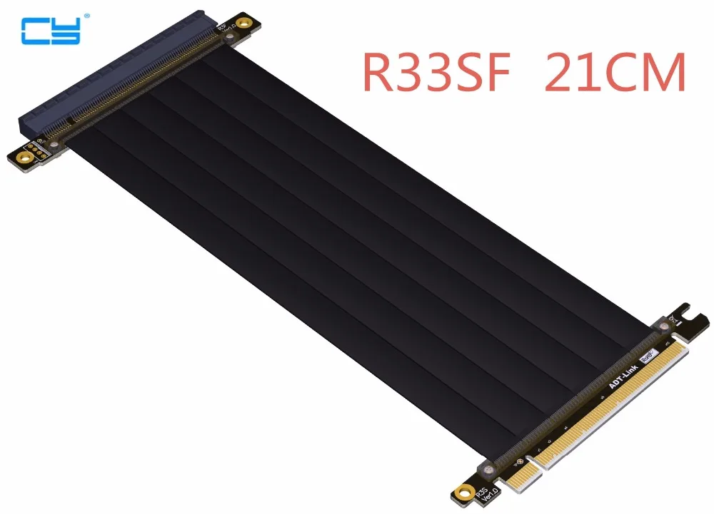 Увеличивающий Графический Удлинительный кабель PCIE 3 0x16 поддерживает Loli1 4.4L шасси