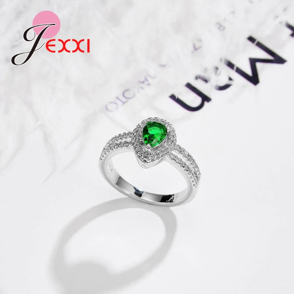 Женское кольцо из стерлингового серебра 925 пробы для вечеринки и свадьбы модные