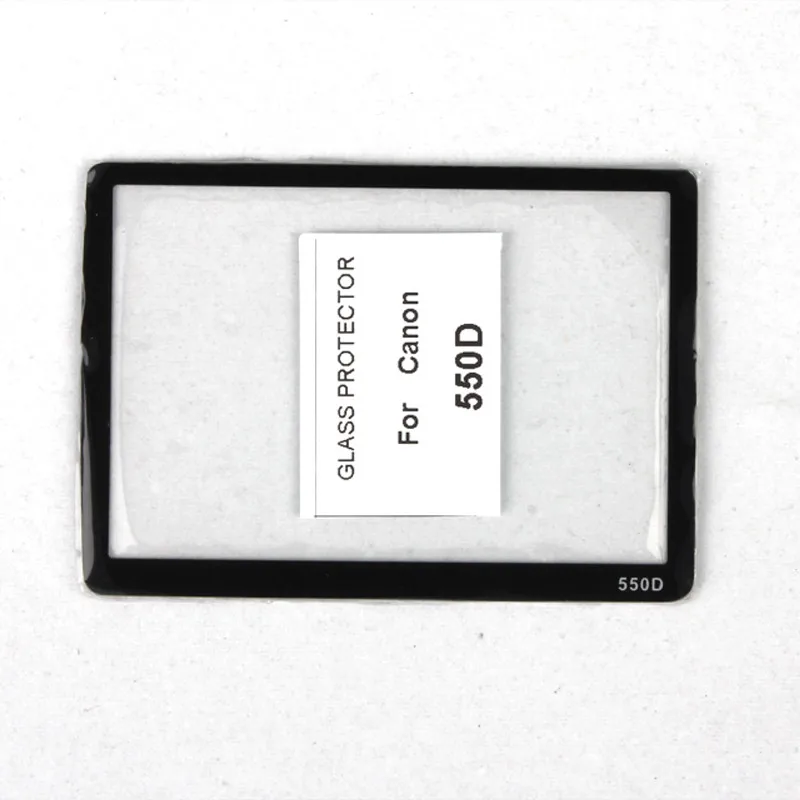 high quality Professional LCD Optical Glass Screen Protector for Canon 550D Compact Protective Film camera accessories | Электроника