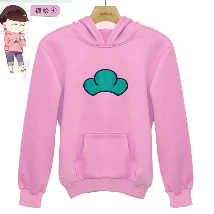 Япония Аниме для женщин и мужчин Osomatsu san Matsuno Ichimatsu толстовка с капюшоном