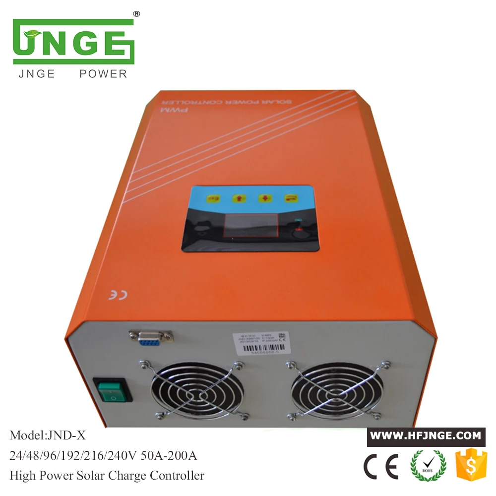 Контроллер заряда солнечной батареи JNGE Power 150A для системы энергии с ЖК-дисплеем |