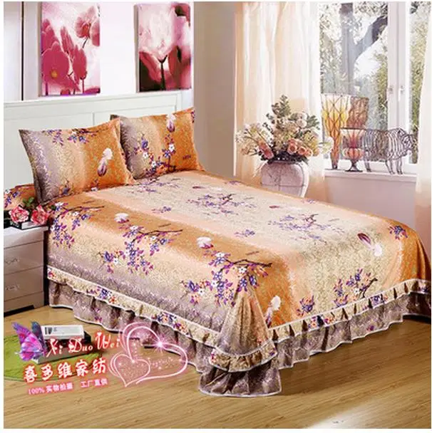 Твил Симмонс кровать юбка кусок двойной покрывало случае 1.5 м 1.8 2 сельских