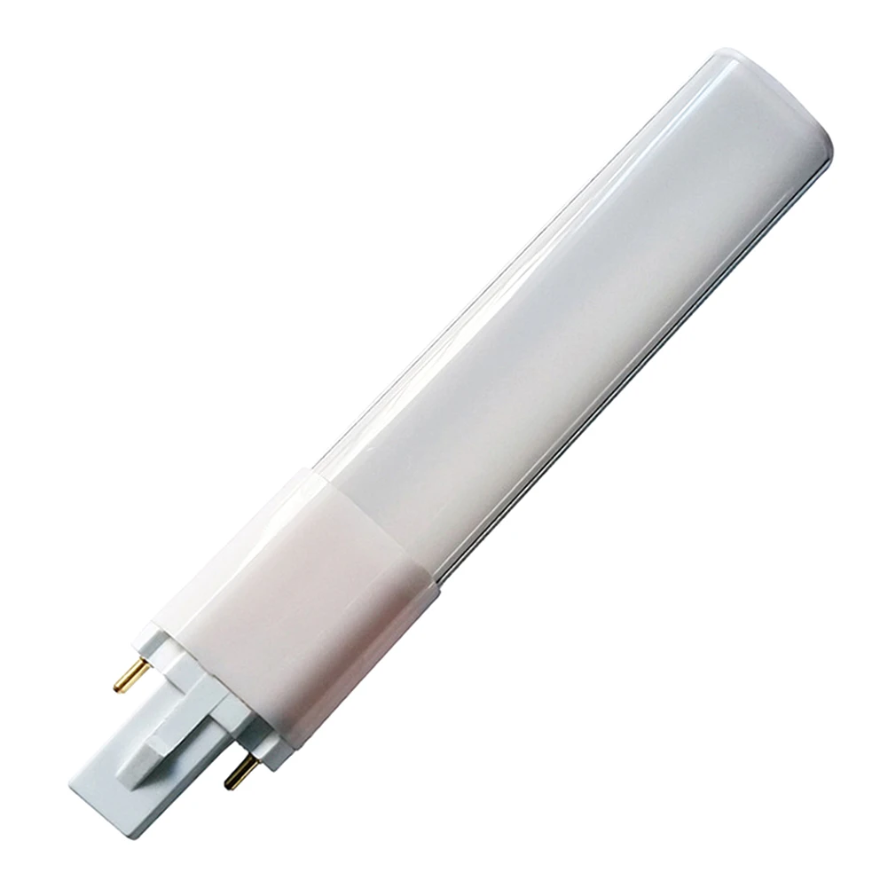 G23 Алюминиевый сплав, AC85-265V, домашняя 2-контактная база, ультратонкая ламповая лампа SMD2835, сменный светодиодный светильник 4 Вт, 6 Вт, 8 Вт