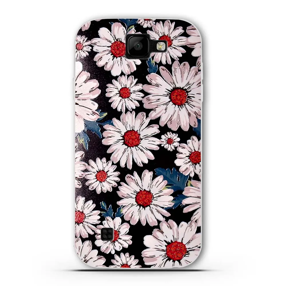 Чехол для телефона LG K3 2017 K100 LS450 4 5 дюйма Мягкий ТПУ силиконовый чехол с цветочным