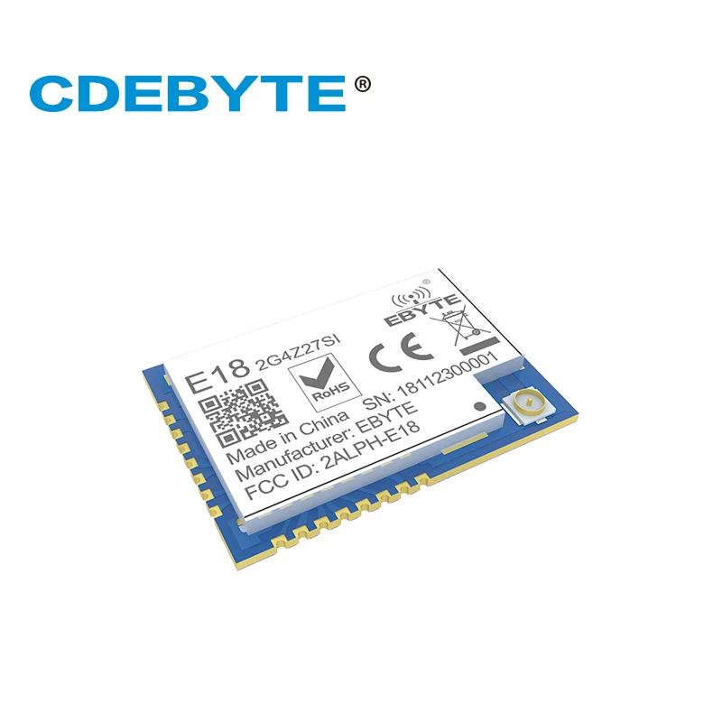 E18 2G4Z27SI Zigbee CC2530 PA CC2592 2 4 ГГц 500 МВт IoT uhf беспроводной трансивер 27 дБм модуль
