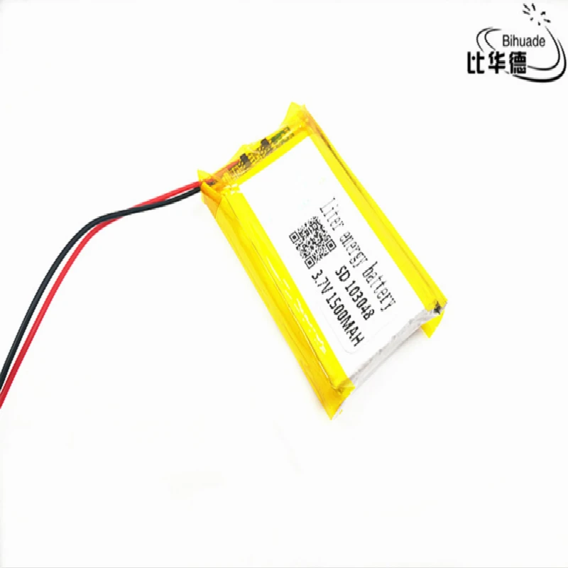 3 7 V 1500mAh полимерная литиевая батарея 103048 103050 с PCM для раннего образования машина MP3