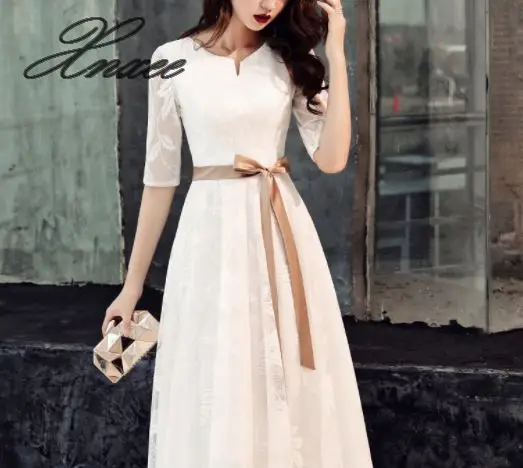 

2020 new summer banquet party party slim dress ladies long dress