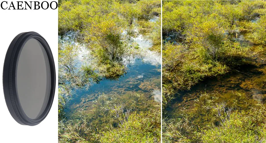 CAENBOO фильтры для объектива для XiaoMi Yi 4K+ Plus круговой CPL UV C-PL защита для спортивной экшн-камеры для Xiaomi Yi 4K Lite аксессуары