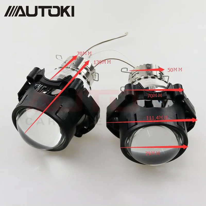 Ад-6 HID Биксеноновые линзы прожекторного типа замена чаши отражатель