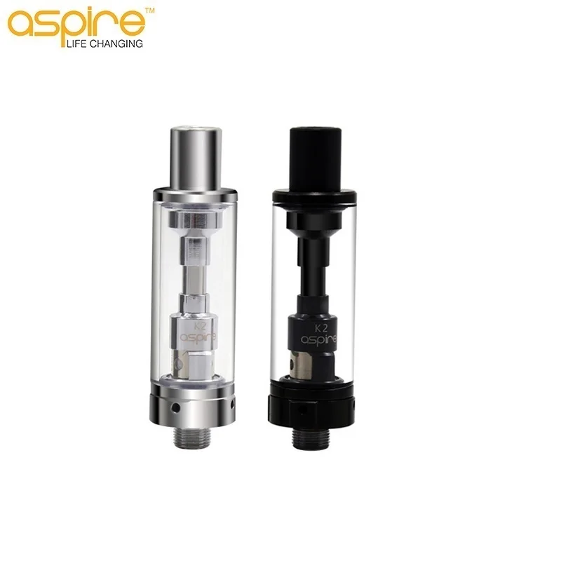Aspire K2 BVC испаритель танк электронная сигарета 1 8 мл 1.6ohm e-распылителя Kanthal с