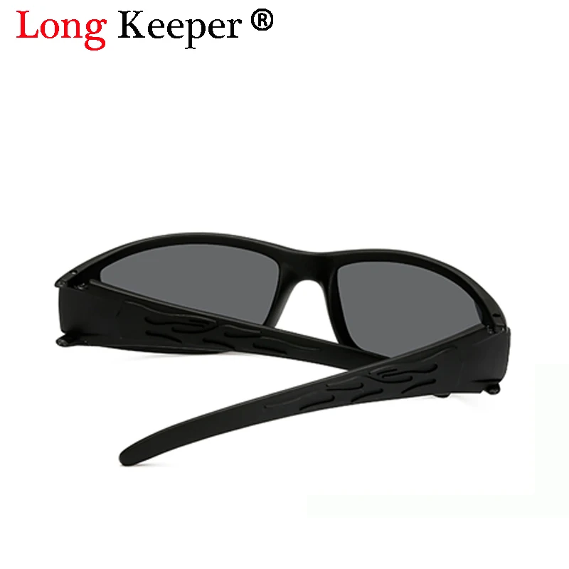 Солнцезащитные очки Long Keeper UV400 Мужские поляризационные зеркальные аксессуары в