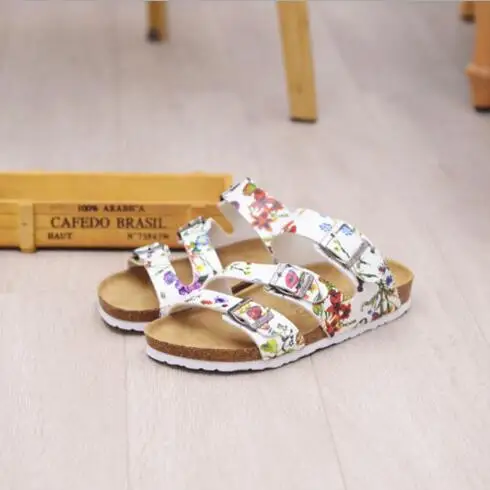 Пробковые сандалии женские на платформе босоножки с узкими лентами Вьетнамки