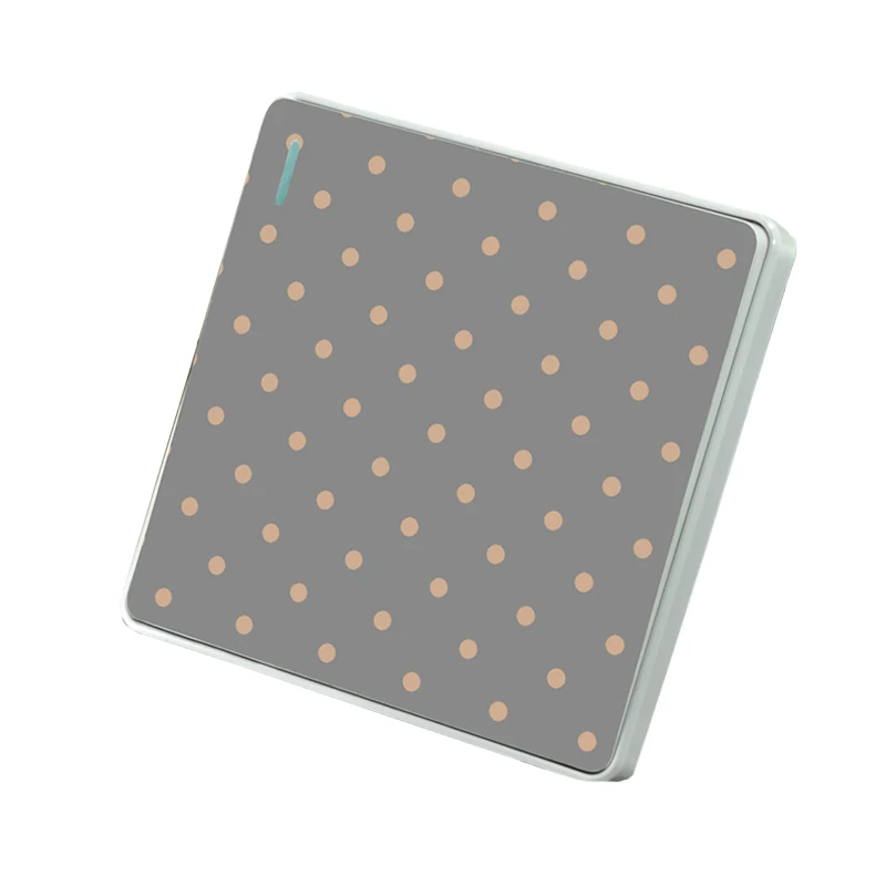 Новый стиль роскошный настенный домашний выключатель панель света талазитовый