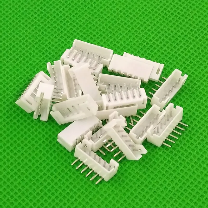 1000pcs male right angle material PH2.0 2mm 6pins Connectors Leads pin Header PH-6AW 2.0mm 6pin