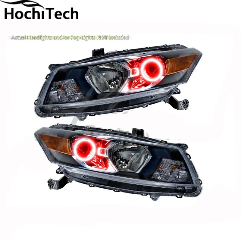 Для Honda Accord Coupe RGB светодиодная фара halo angel eyes kit Аксессуары для стайлинга