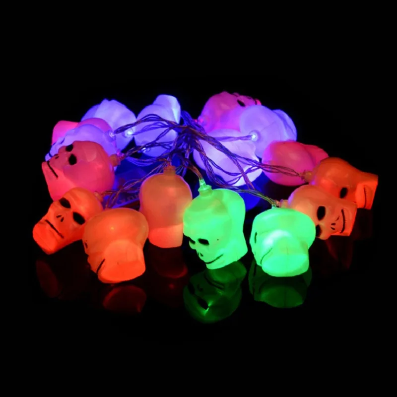 Гирлянда светодиодная в форме черепа 3 м|string lights|holiday lightsled string lights |
