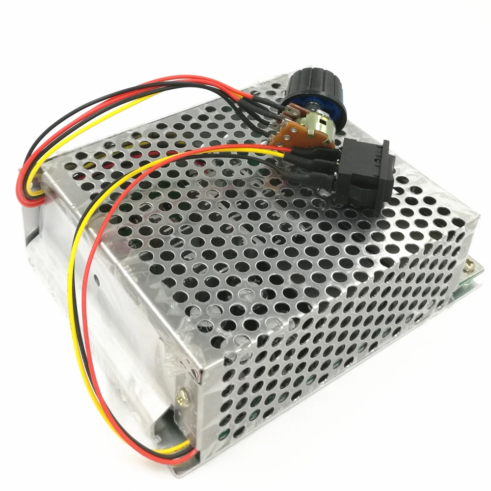 ШИМ DC 12 v/24 v/36 v/48 v 60A 3000W контроллер скорости двигателя с обратным переключателем и