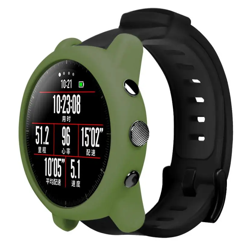 Мягкий защитный силиконовый чехол из ТПУ для часов Xiaomi ForHuami AMAZFIT 2/2S Aug6 |