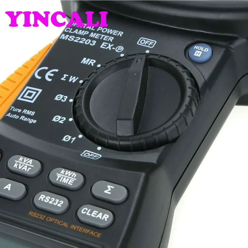 Высококачественный измеритель мощности MS2203 трехфазный Интеллектуальный TRMS