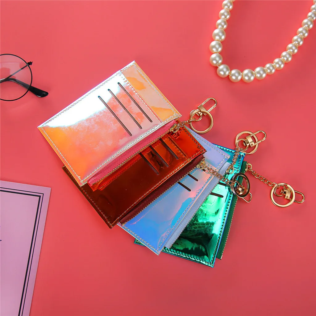 Новые женские кошельки Модный женский кошелек сумка для карт женская на молнии с