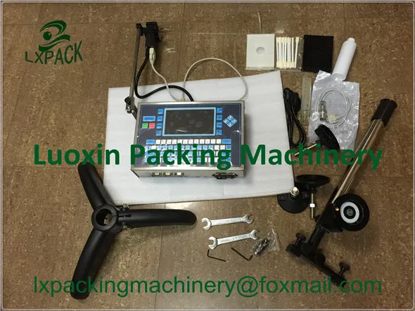 LX-PACK низкая цена по прейскуранту завода маленький струйный принтер для ПВХ трубы