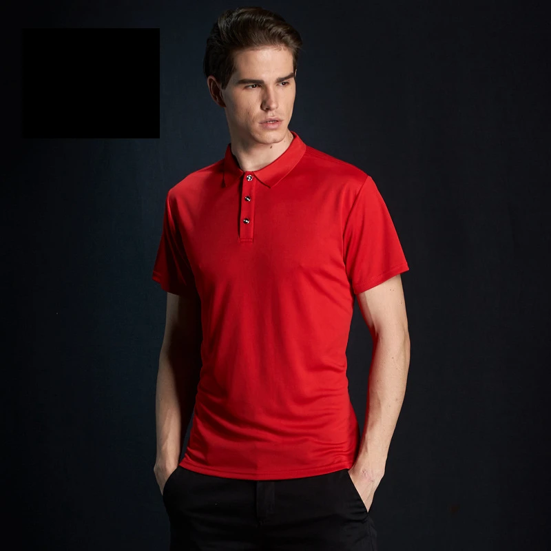 Sportswear Polo Shirts Men Summer Quick Dry Polos Slim Fit Casual Solid Short Sleeve Shirt | Мужская одежда