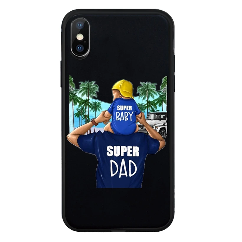Phone Case For iPhone 7 8 6 6s Plus X Xs XR XS Max Baby Girl Hair Soft Black silicone Cases Back Cover Queen Z602 |