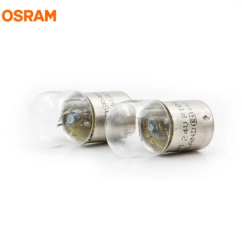 10 шт. OSRAM 24 в Вт 5637 T16 R10W BA15s оригинальные технические металлические Цоколи для