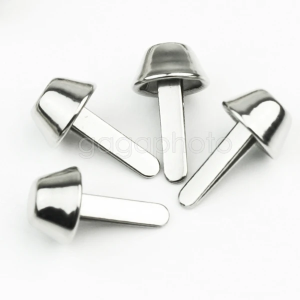 20 шт. 10 мм серебряные грибы | Дом и сад