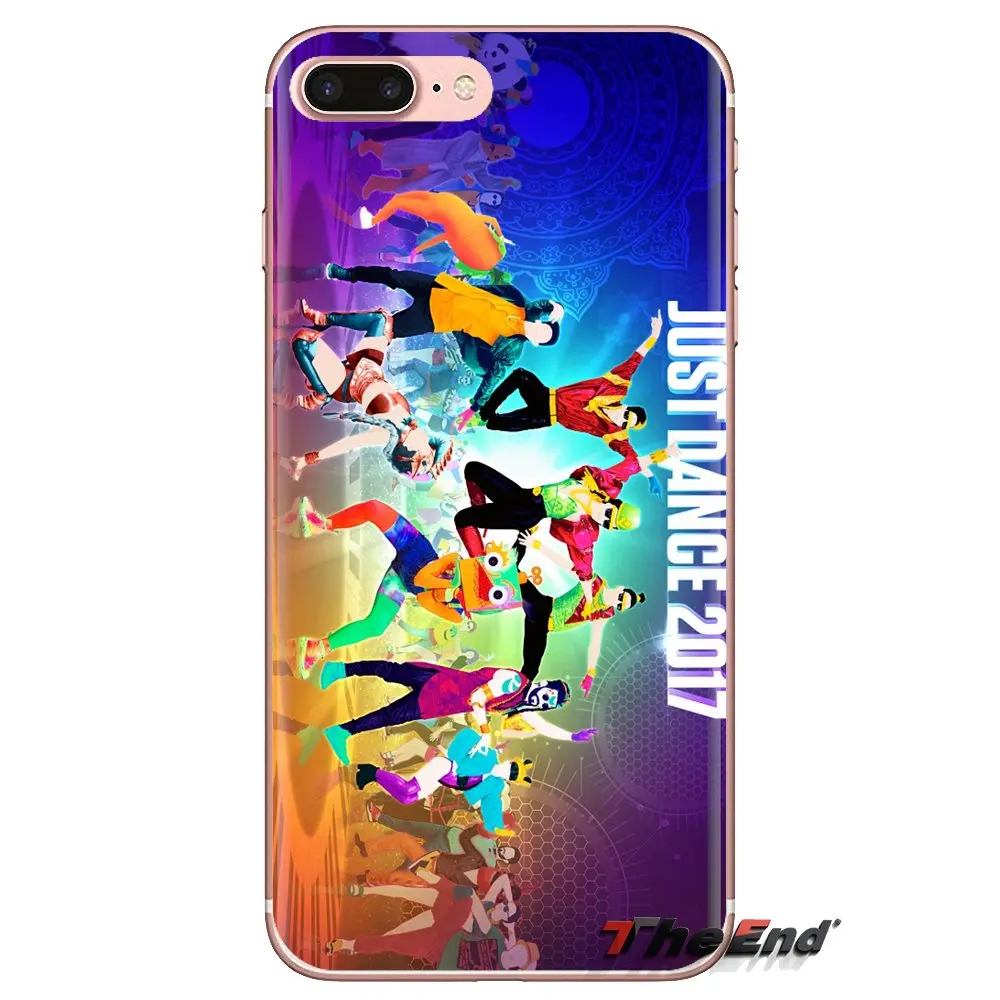 JUST DANCE 2015-2017 Pastel Print For Oneplus 3T 5T 6T Nokia 2 3 5 6 8 9 230 3310 2.1 3.1 5.1 7 Plus 2017 2018 TPU Silicone Case |
