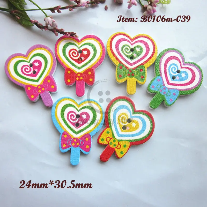 50 шт. разноцветные пуговицы-леденцы для скрапбукинга | Дом и сад