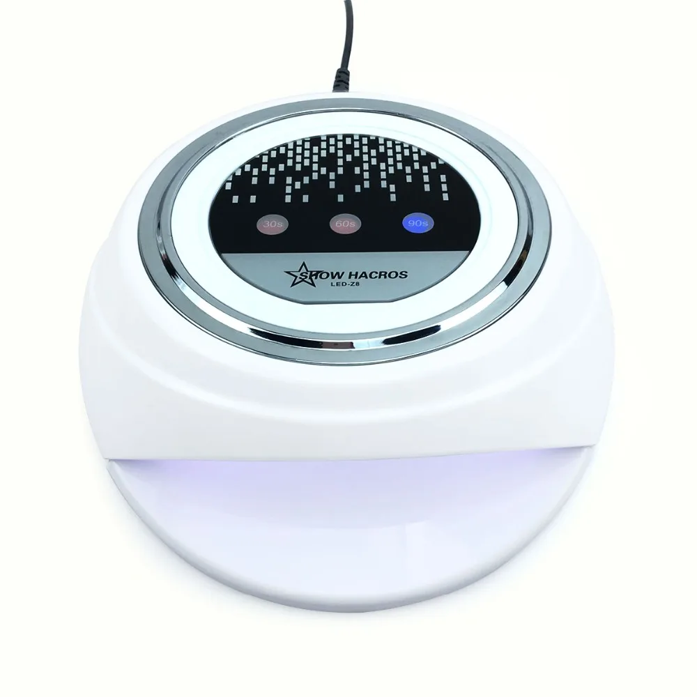 Новая Профессиональная 60 Вт Светодиодная УФ-лампа для ногтей автоматический
