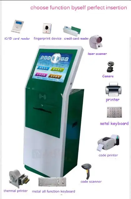 Advance touch screen automatic payment kiosk |