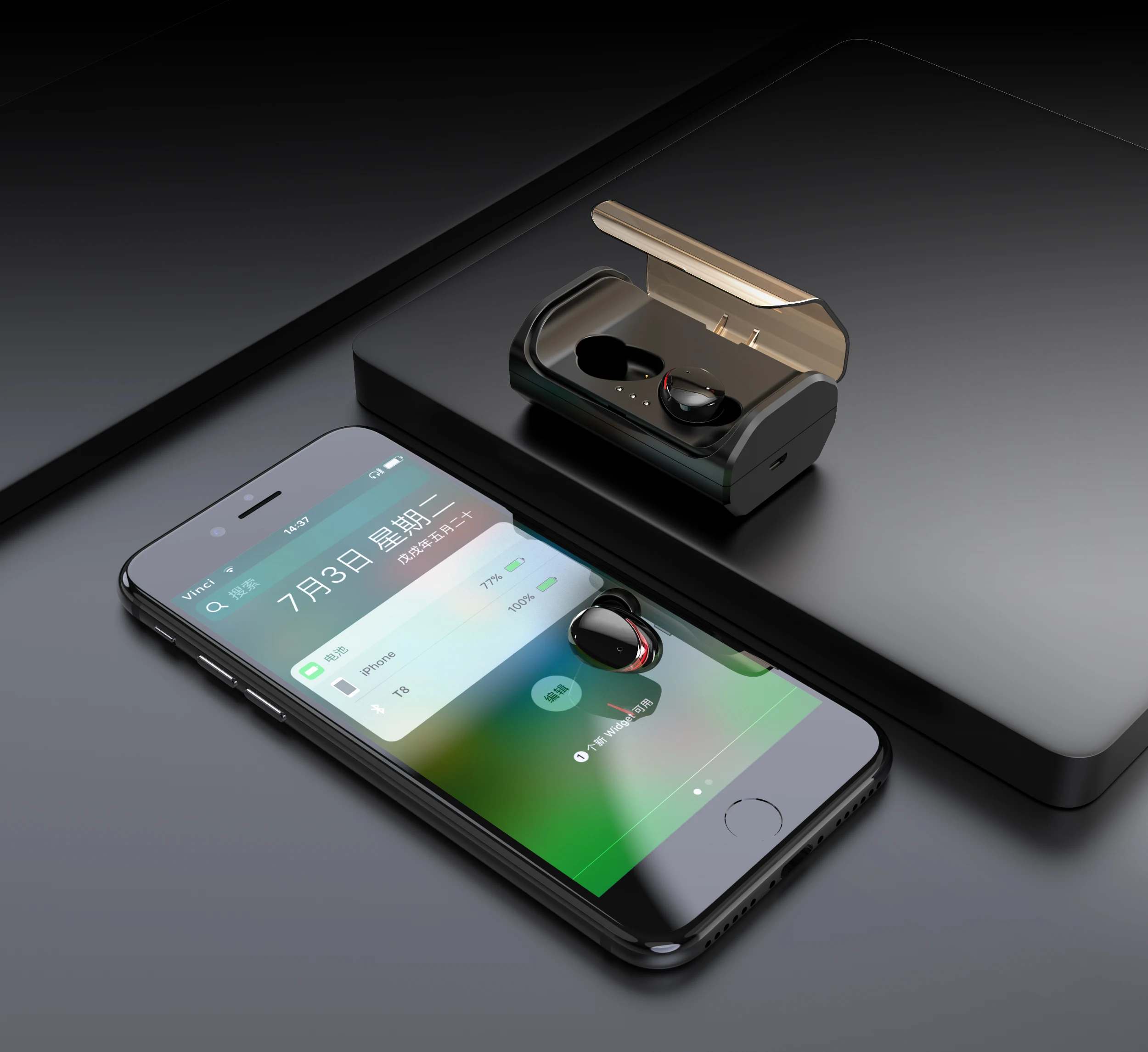 Bluetooth 5 0 TWS T8 Спортивная гарнитура беспроводные наушники IPX7 HIFI стерео для