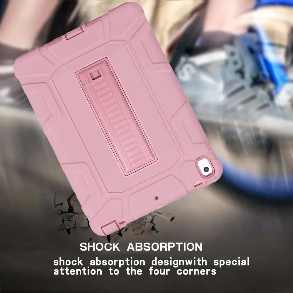 Новый гибридный прочный силиконовый чехол 3 в 1 для ПК пластиковый со встроенной