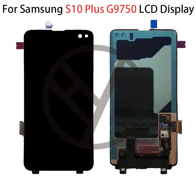 Для samsung S10 Plus G9750 SM-G975F lcd s10+ s10plus дисплей сенсорный экран дигитайзер для samsung S10 G973 lcd