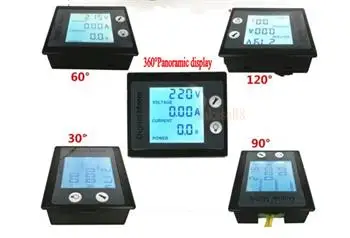 AC 80-260V lcd цифровой 10A вольт ватт измеритель мощности Амперметр Вольтметр 110V 220V измеритель напряжения