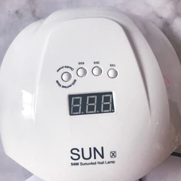 УФ лампа 54 Вт 36 светодио дный лампы для ногтей SUN5X гель маникюр сушки двойной Ice